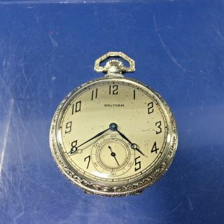Antique,  1920 Waltham,  17j,  Model 1894,  Pocket Watch,