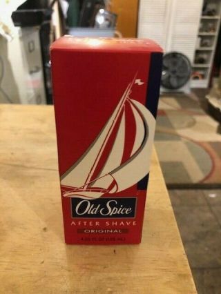 Vintage Old Spice After Shave 4.  25 Fl Ozs