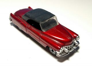Vintage 1953 Cadillac Sixty - Two Convertible 8902 Vhtf Red Caddy 1/70 Diecast