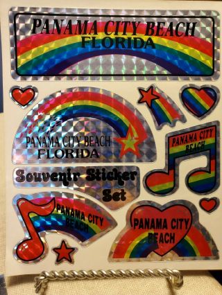 Vintage Prismatic Stickers - 1980 