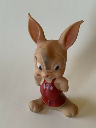 Vintage Oswald Rabbit Sun Rubber Company Rubber Squeaker Toy Walter Lantz