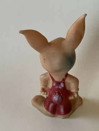 Vintage Oswald Rabbit Sun Rubber Company Rubber Squeaker toy Walter Lantz 2