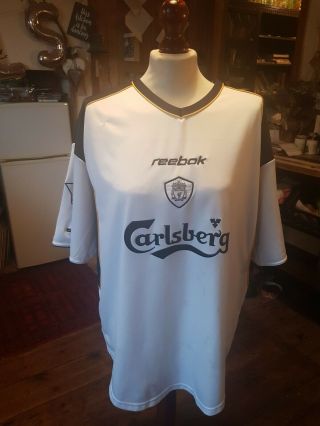 Vintage Liverpool Football Shirt 2001 - 2002 Away