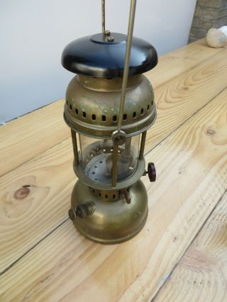 Vintage Brass Optimus Pressure Lantern 1200