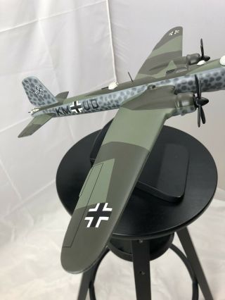 German HEINKEL He - 177 GREIF German WWII Bomber Wooden Desk Model 3