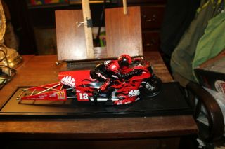 Action Mac Tools 1/9 Scale Diecast Pro - Stock Motorcycle Ron Ayers 1 Of 2508 Box