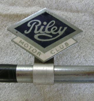 Riley Motor Club Enamel Car Badge - Vintage