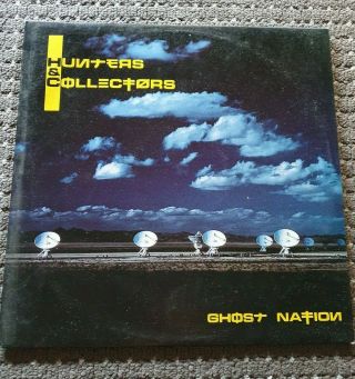Vintage Lp Vinyl Record Hunters & Collectors Ghost Nation 1989