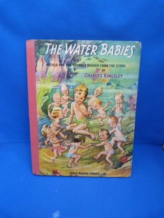 Vintage Collectable The Water Babies Hardback Book Series 27 By Charles Kingsley