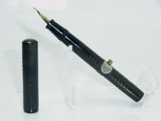 Rare Antique The Jaxon Pen Self Filling No 4 Bchr Fountain Pen Flexy 14ct M Nib