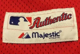 St Louis Cardinals 5 Pujols 90s MLB Baseball Stitched Jersey Size XL - Vintage 3