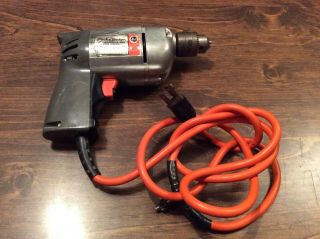 Vintage Black & Decker 3/8 " Drill 7120 Corded Variable Speed Electric Drill
