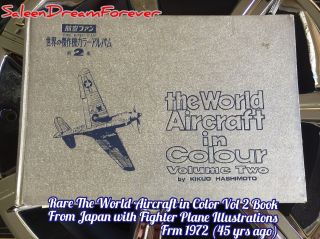 Koku Fan World Aircraft Color Book Vol2 Frm Japan 1972 Air Plane Wwii German Jet