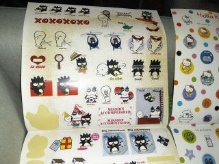 Sanrio Vintage Paper Stickers From Calendars Hello Kitty Badtz Maru 2