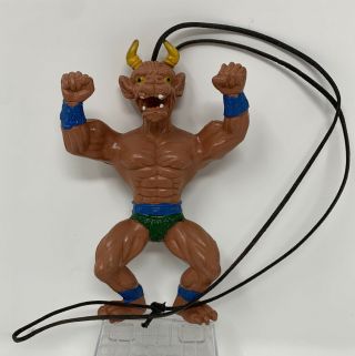 Vintage Bootleg Ko Masters Of The Universe Action Figure Necklace Remco Demon