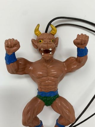VINTAGE BOOTLEG KO MASTERS OF THE UNIVERSE ACTION FIGURE NECKLACE REMCO DEMON 2
