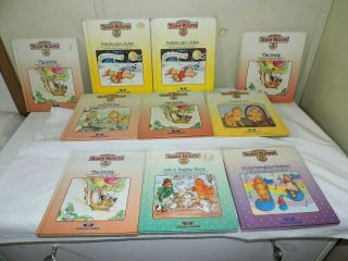 10 The World Of Teddy Ruxpin Books Vintage 1985/1986 Books Only No Cassettes