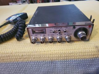 Vintage & Classic Cobra 29a 23 Channel Am Cb Radio W/mic Dynascan Transceiver