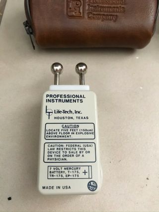 Vintage MiniStim Peripheral Nerve Stimulator,  Model MS - I with case 2