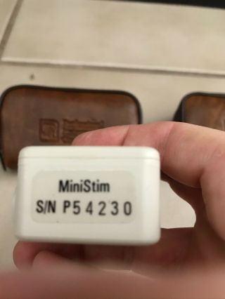Vintage MiniStim Peripheral Nerve Stimulator,  Model MS - I with case 3