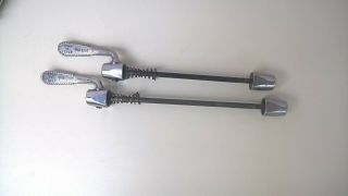 Vintage Campagnolo Triomphe Skewers Rear And Front