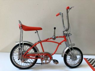 Schwinn Orange Krate Stingray Bicycle 1:6 Scale Model By Xonex