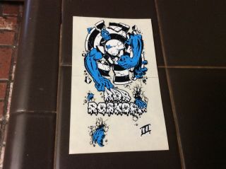 Rare Nos Vintage Sticker Santa Cruz Rob Roskopp 3