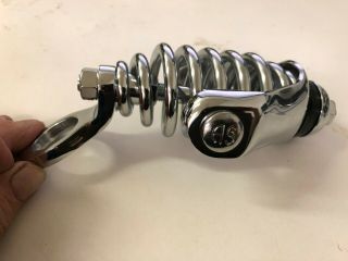 Schwinn Phantom Autocycle Bicycle Complete Chrome Spring Fork Top Assembly
