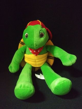 Vintage Toy Connection Franklin Turtle 12” Plush Stuffed Animal