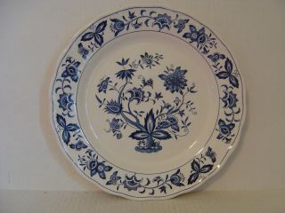 Vintage Harmony House Blue Bonnet Chop Plate 12 - 1/4 "