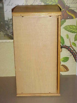 1950 ' s STROMBECKER Vintage Wooden Armoire Wardrobe Ginny Furniture 3