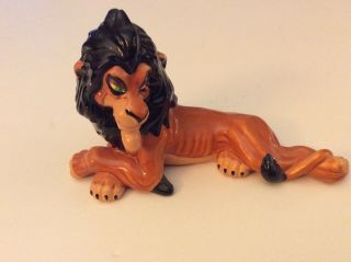 Vintage Scar Ceramic Figurine.  From The Disney Movie The Lion King