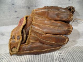 Vintage Mickey Mantle Rawlings Baseball Glove MM4 Snugger Lefty LHT 3
