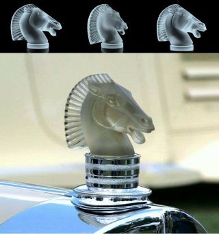 Art Deco Glass Car Mascot 
