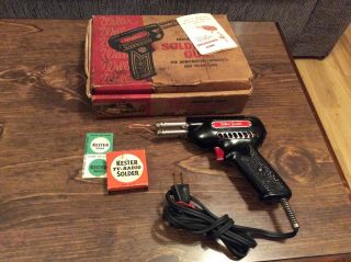 Vintage Weller Soldering Gun Model 8100 120v 1.  1amp 60 Cycles
