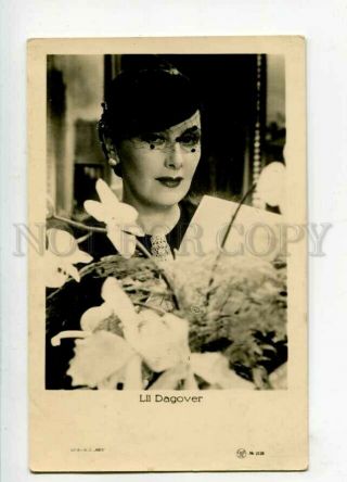 3108296 Lil Dagover German Movie Star Actress Vintage Photo Pc
