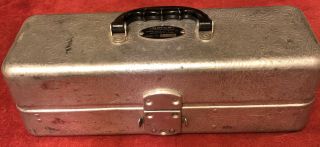 Vintage Umco Fold A Tray Upper Midwest Mfg Co.  Fishing Aluminum Tackle Box,  30