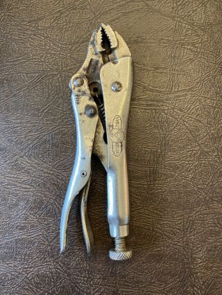 Vintage Petersen Mfg Co Dewitt Nebr Usa Vise Grip Locking Pliers 5 1/2”
