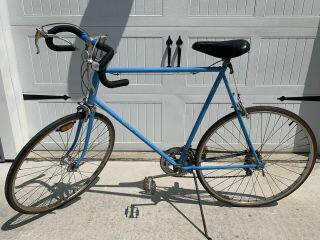 Made In America 1973 Schwinn Continental Opaque Blue Men’s Road Bike 10 Speed