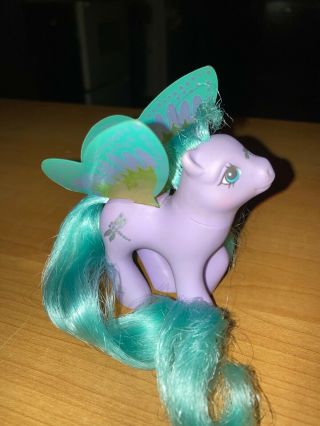 Vintage My Little Pony Hasbro 1988 G1 High Flier Butterfly Pony W/wings Figure