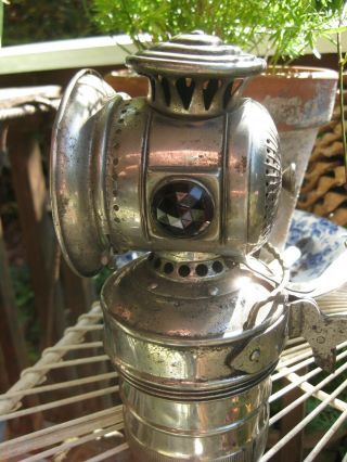 Antique Search Light Bicycle Lantern Carriage Acetylene Lamp