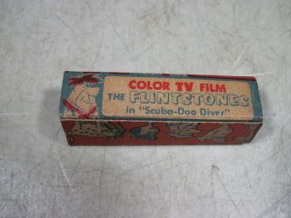 Vintage 1960 Lido Toy Viewer Color Tv Film Flintstones Scuba - Doo Diver W/box