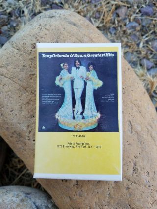 Vintage Tony Orlando and Dawn - Greatest Hits Cassettes Very Good Paper case 2
