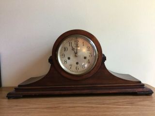 Antique Ansonia Mantle Clock Sonia No 1.  Tambour Chiming Made In Usa