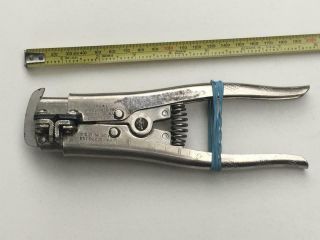 Vintage Ideal E - Z Wire Stripper Pat 2770154 Made In Usa Sku12 - C070