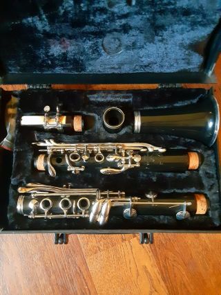 Vintage Vito Reso Tone Clarinet With Carrying Case