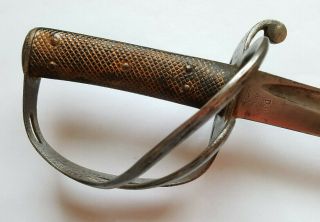 Antique British 1853 Pattern Drill Purposes Cavalry Trooper ' s Sword 3