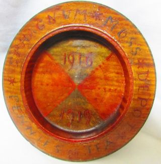 Very Rare Antique Ww1 First World War Sphagnum Moss Depot Tea Bowl 1916 - 19