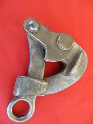 Vtg.  M Klein & Sons Rope Wire Puller Clamp Electrician Linesman Tool 1624