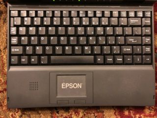 Vintage Laptop Epson Action Note 910c W/ Floppy Does Not Power On For Parts/Repa 2